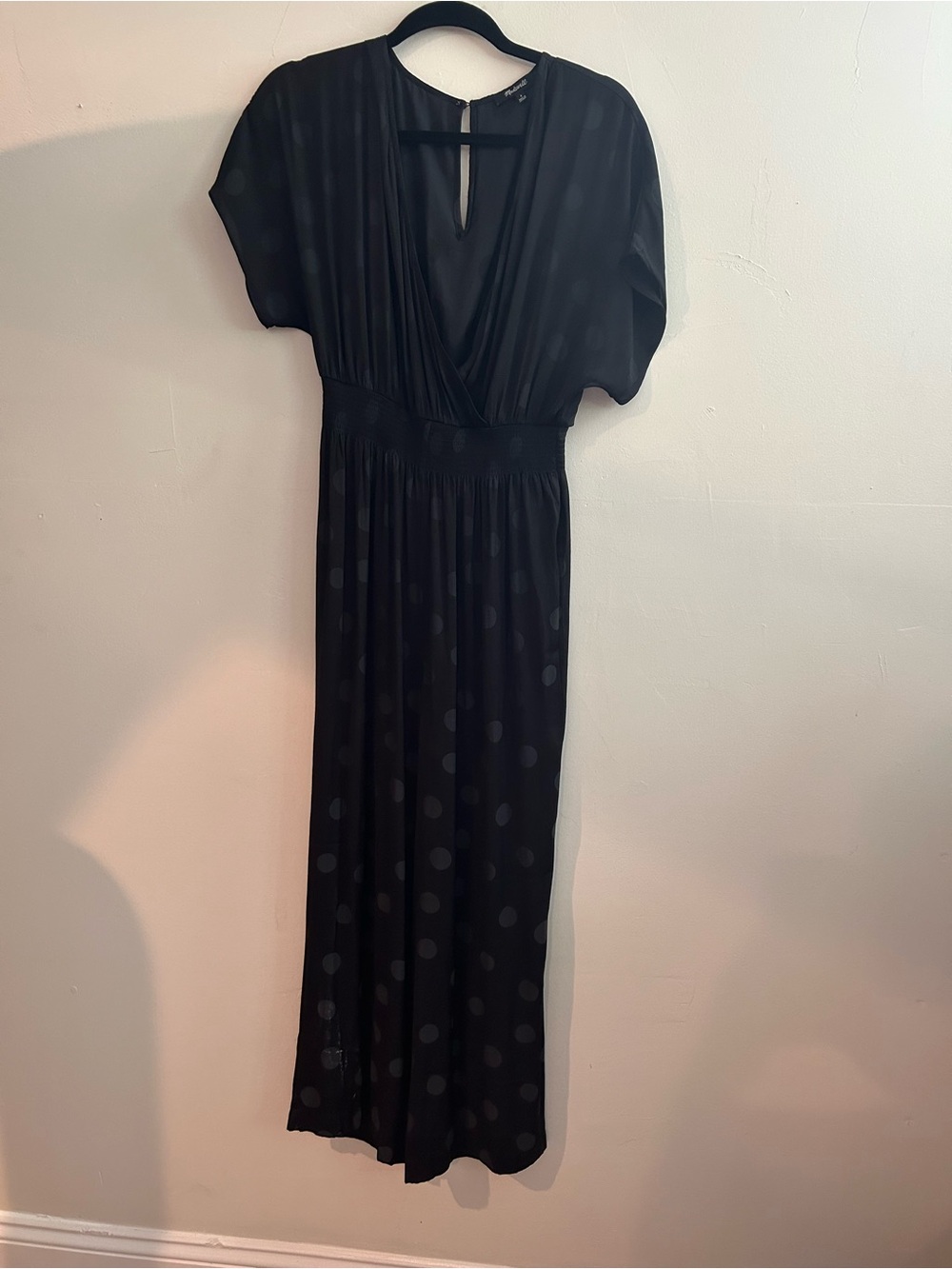 Madewell Black Polka Dot all in one